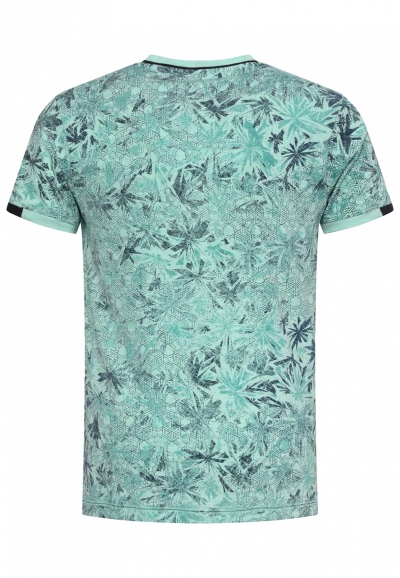 Gabbiano T-Shirt Print - Lime, Herren 4 Gabbiano T-Shirt Print - Lime, Herren – Bild 2