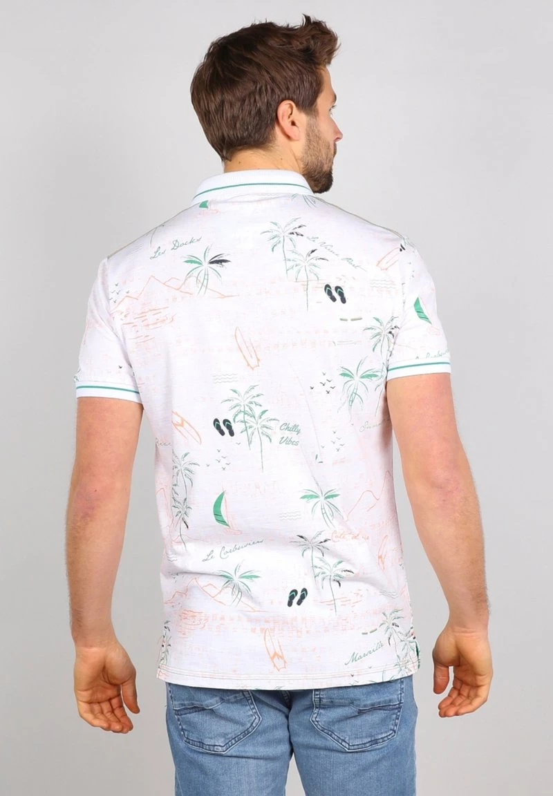 Gabbiano Poloshirt - White, Herren 4 Gabbiano Poloshirt - White, Herren – Bild 2