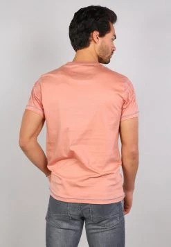 Gabbiano T-Shirt Print - Dusty Pink, Herren -Angebote Gabbiano Store e22ef240705a495a91e952453d0a8007