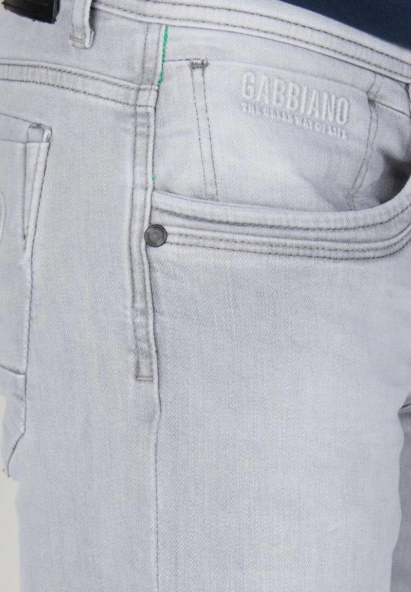 Gabbiano PRATO - Jeans Slim Fit - Stone Grey, Herren 7 Gabbiano PRATO - Jeans Slim Fit - Stone Grey, Herren – Bild 5