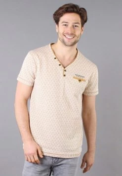 Gabbiano T-Shirt Print - Yellow, Herren