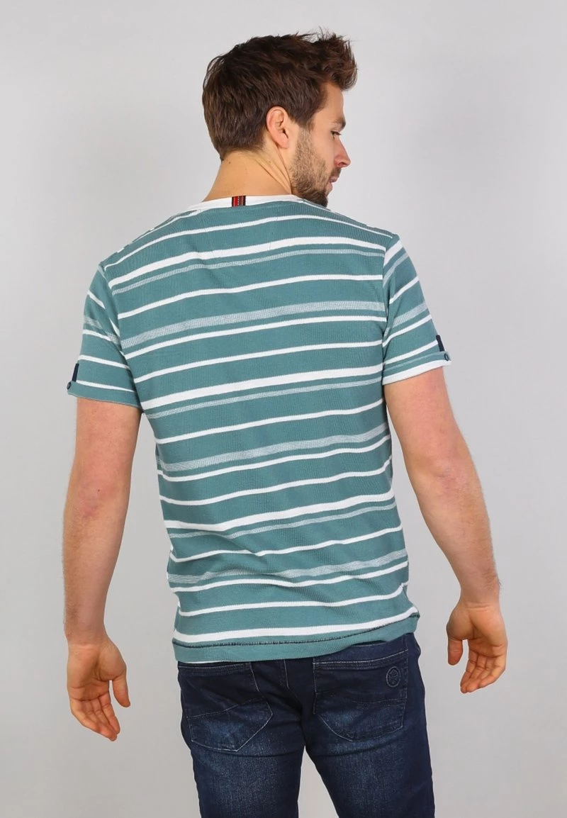 Gabbiano T-Shirt Print - Kale Green, Herren 5 Gabbiano T-Shirt Print - Kale Green, Herren – Bild 3