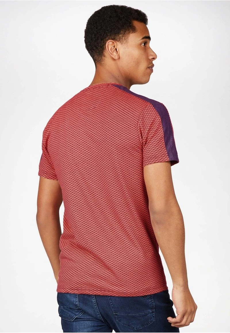 Gabbiano T-Shirt Print - Bright Coral, Herren 4 Gabbiano T-Shirt Print - Bright Coral, Herren – Bild 2