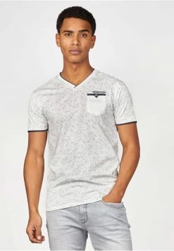 Gabbiano T-Shirt Print - Ecru, Herren