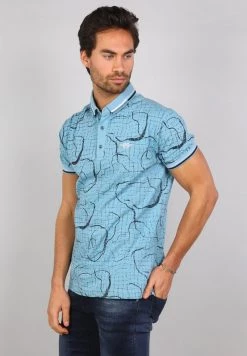 Gabbiano Poloshirt - Pebble Blue, Herren -Angebote Gabbiano Store eb8b26cb0549485684752fe9764f13b6