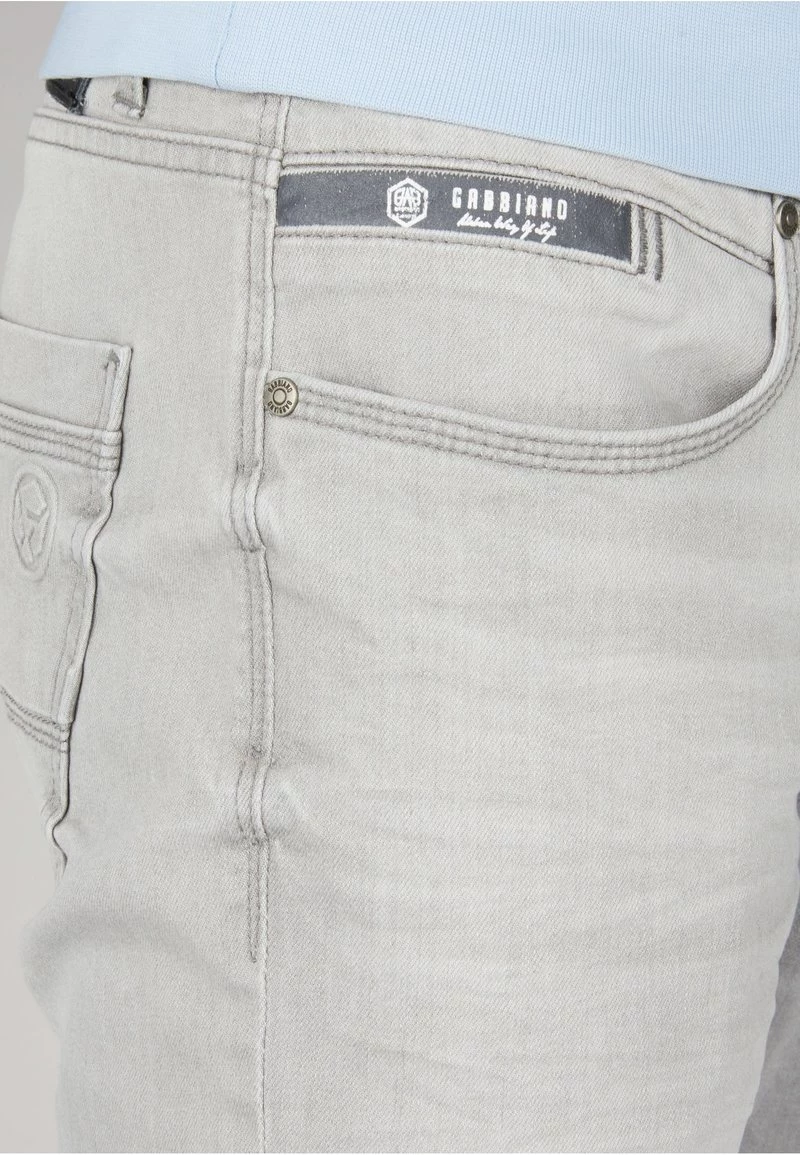Gabbiano TORINO - Jeans Slim Fit - Light Grey, Herren 6 Gabbiano TORINO - Jeans Slim Fit - Light Grey, Herren – Bild 4