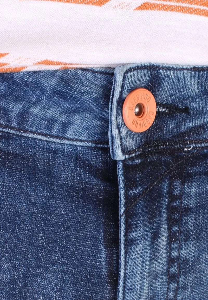 Gabbiano Jeans Shorts - Blue Destroyed, Herren 6 Gabbiano Jeans Shorts - Blue Destroyed, Herren – Bild 4