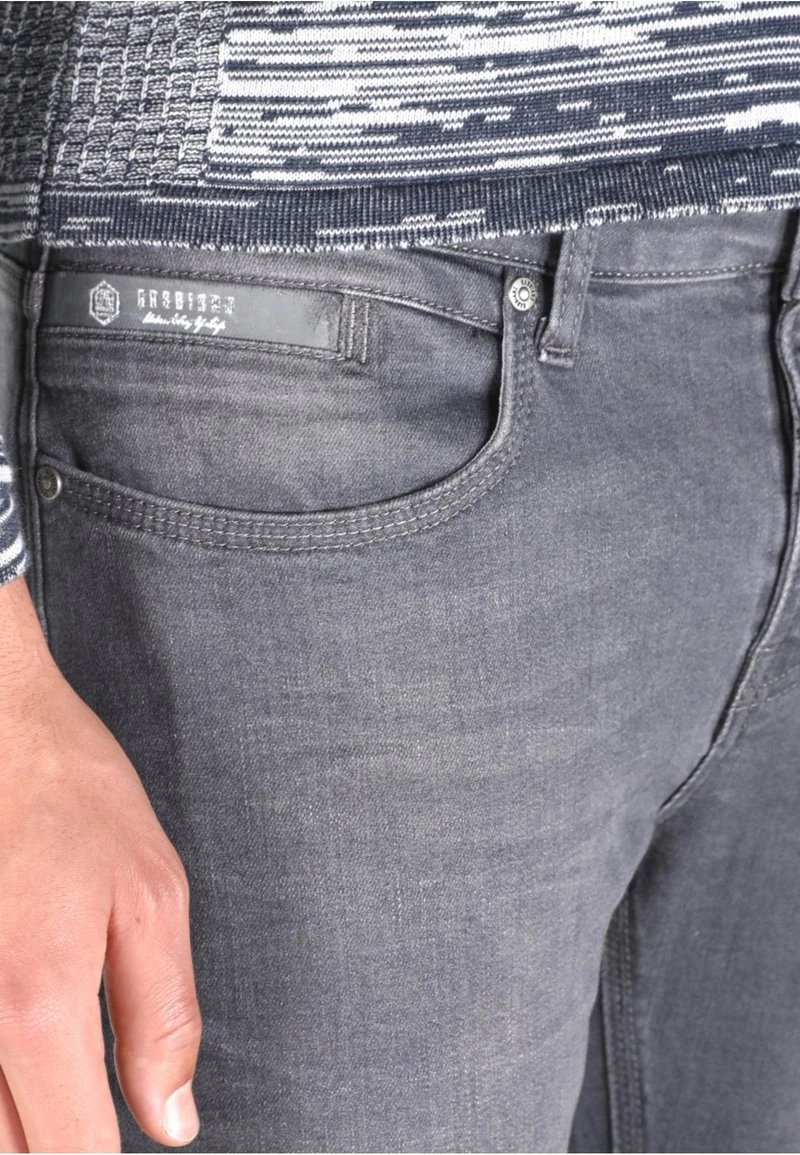 Gabbiano TORINO - Jeans Slim Fit - Antra, Herren 6 Gabbiano TORINO - Jeans Slim Fit - Antra, Herren – Bild 4