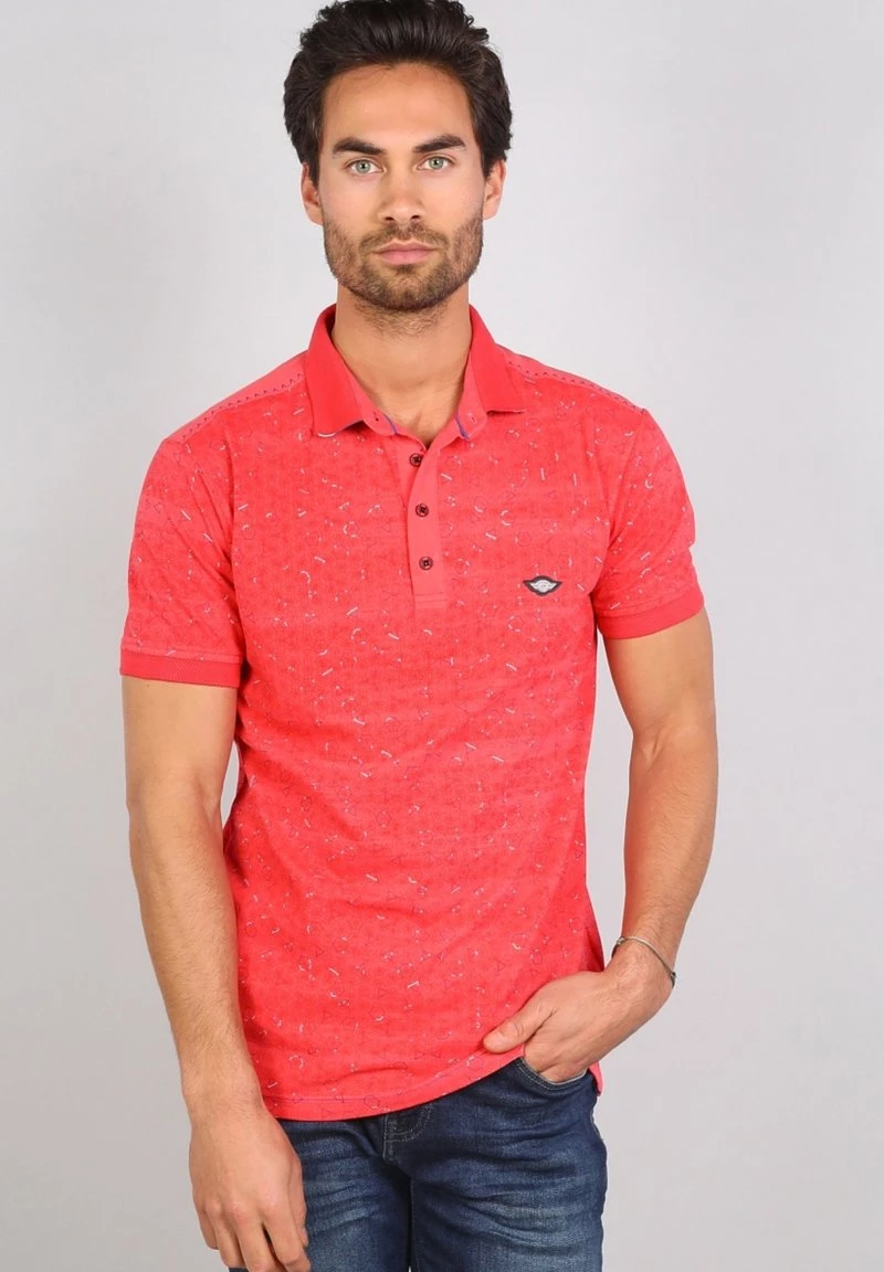 Gabbiano Poloshirt - Coral, Herren 3 Gabbiano Poloshirt - Coral, Herren