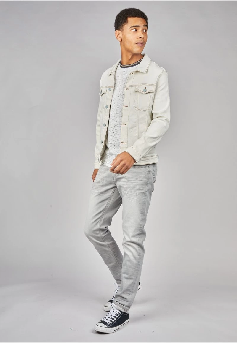 Gabbiano Jeansjacke - Ecru, Herren 4 Gabbiano Jeansjacke - Ecru, Herren – Bild 2