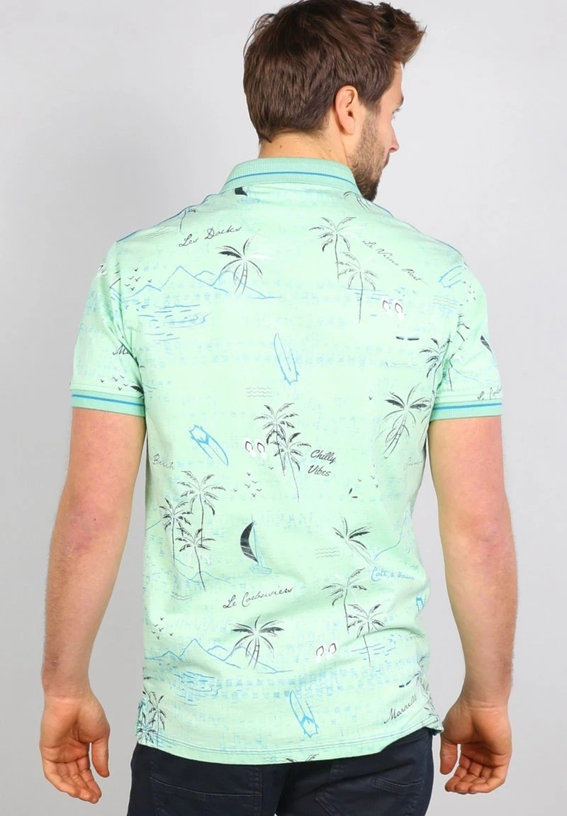 Gabbiano Poloshirt - Ash Green, Herren 4 Gabbiano Poloshirt - Ash Green, Herren – Bild 2