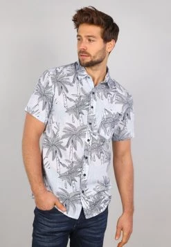 Angebote Gabbiano Store 15 Gabbiano Hemd - Pebble Blue, Herren