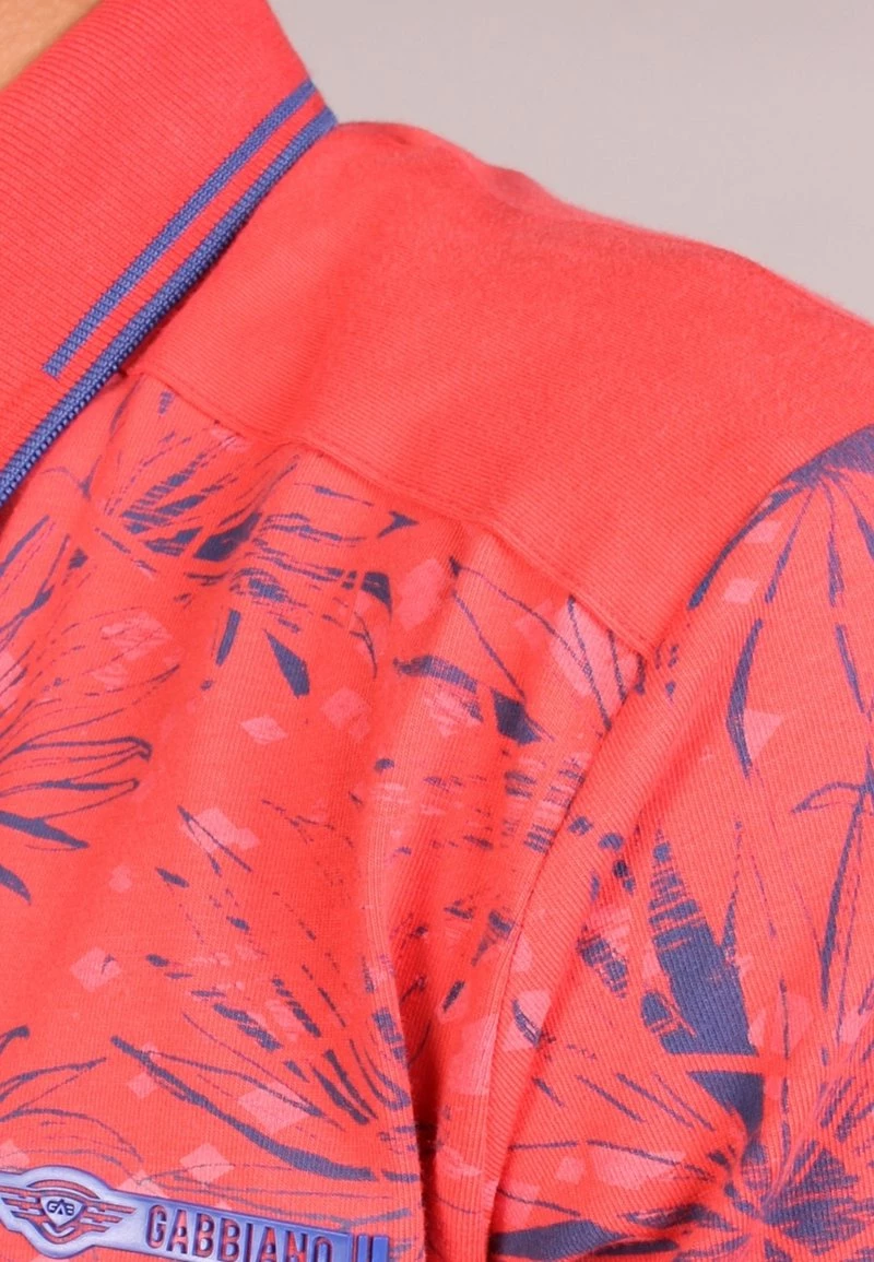 Gabbiano Poloshirt - Coral, Herren 5 Gabbiano Poloshirt - Coral, Herren – Bild 3