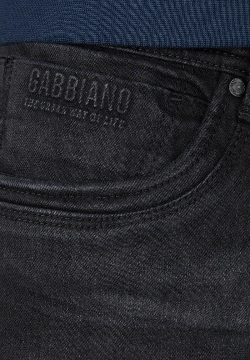 Gabbiano PRATO - Jeans Slim Fit - Black Used, Herren 6 Gabbiano PRATO - Jeans Slim Fit - Black Used, Herren – Bild 4