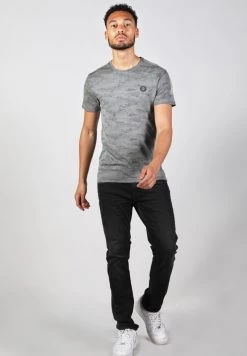 Gabbiano T-Shirt Print - Grey, Herren -Angebote Gabbiano Store fd952247a8e9493faaa2cea0b164905b